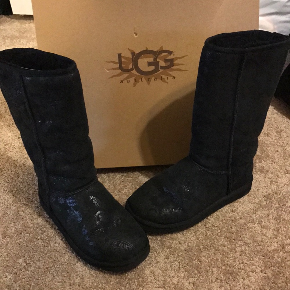 Classic tall baroque ugg boots
